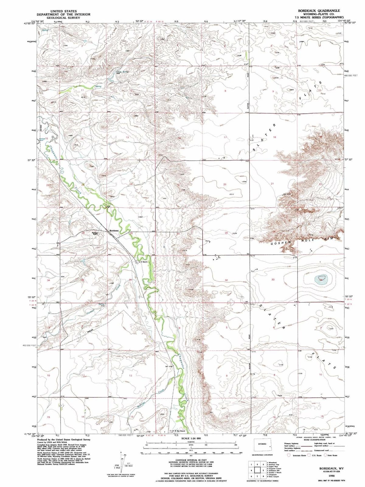 mapa topografikoak Bordeaux 